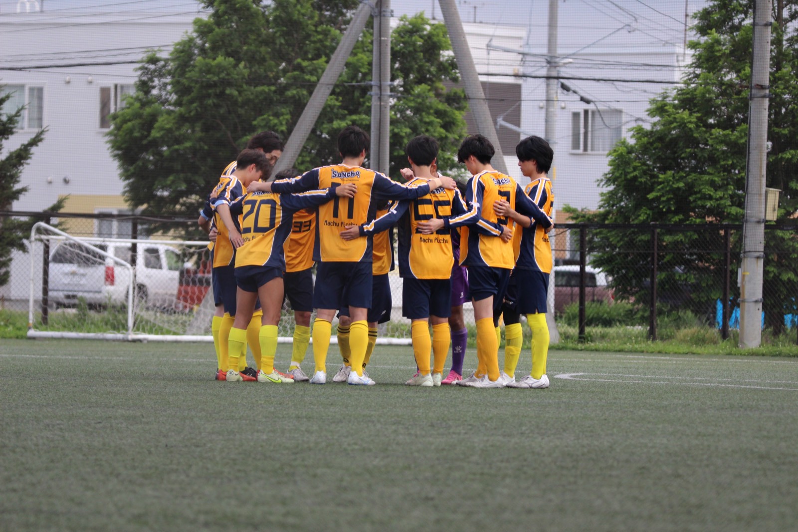 Machu Picchu FC 円陣